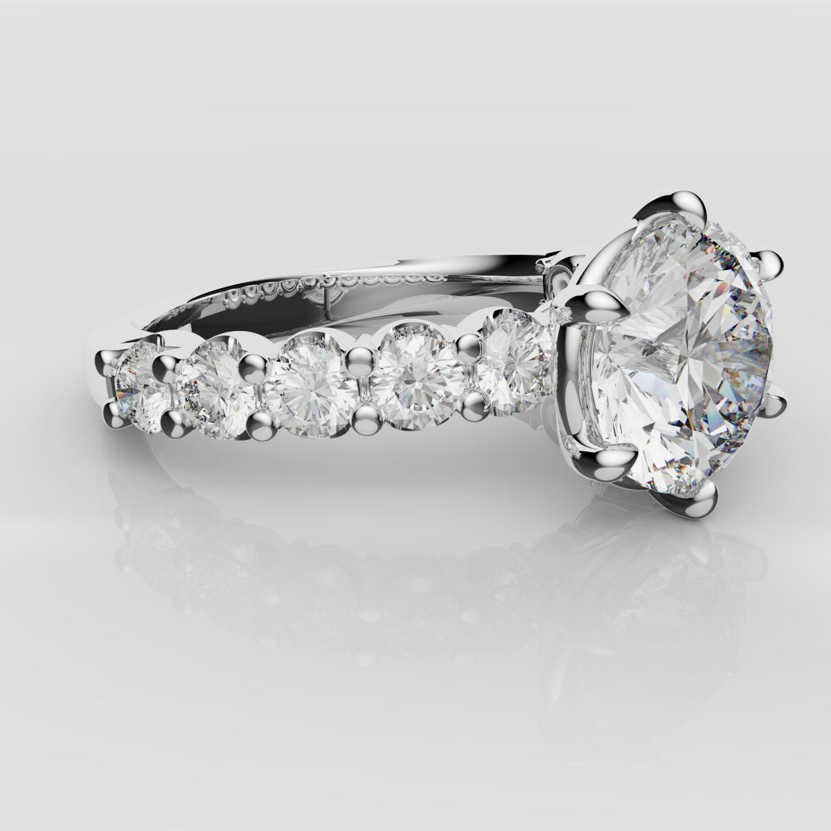Bespoke Round Diamond Engagement Ring