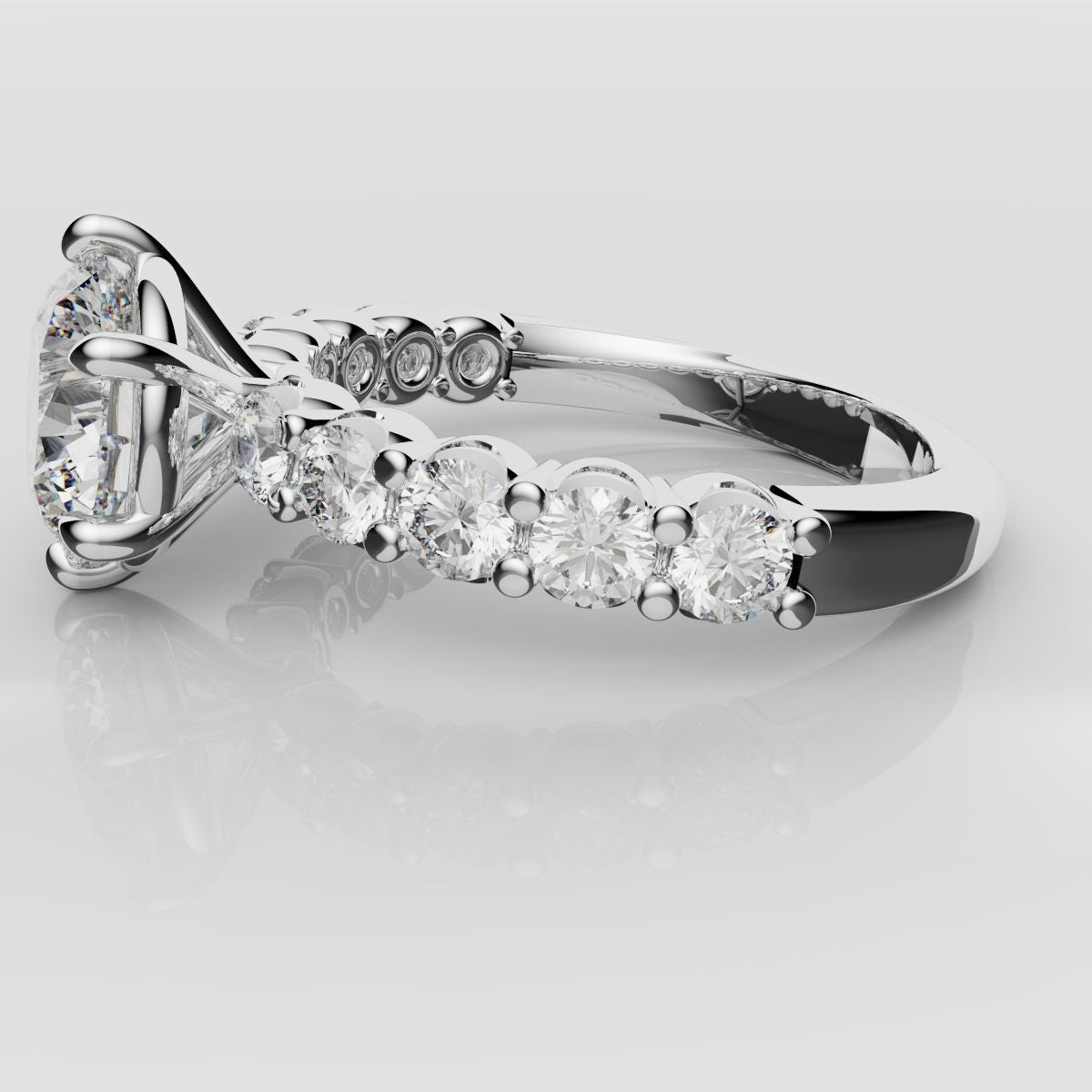 Bespoke Round Diamond Engagement Ring