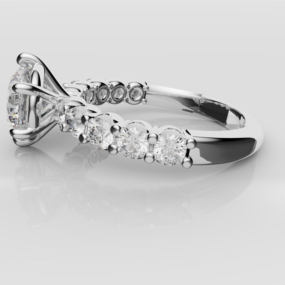 Bespoke Round Diamond Engagement Ring
