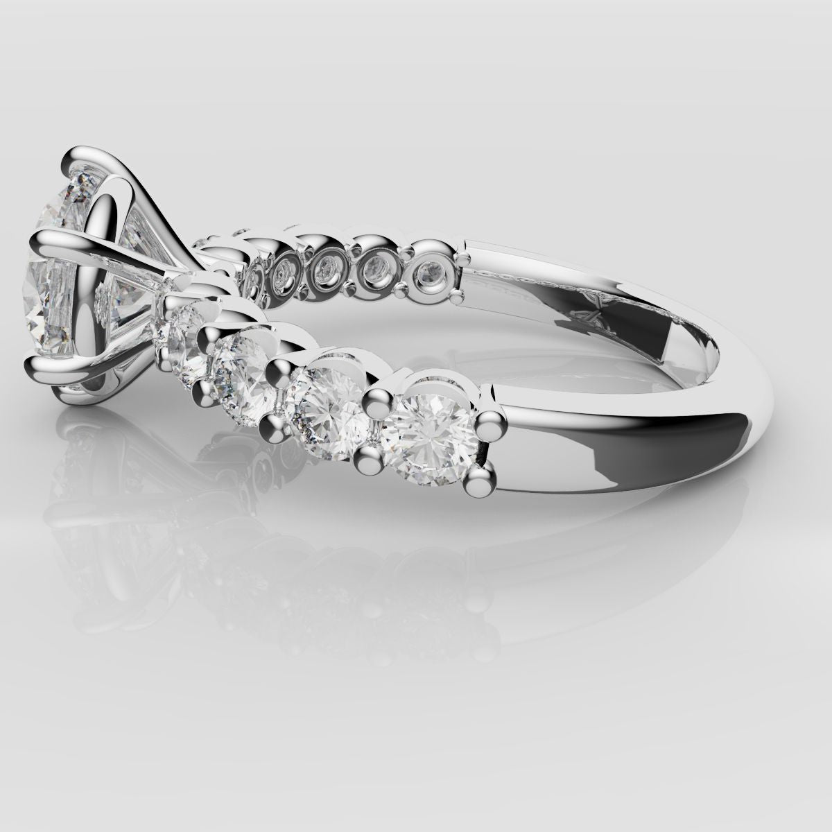 Bespoke Round Diamond Engagement Ring