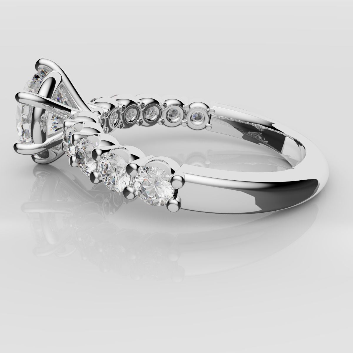 Bespoke Round Diamond Engagement Ring