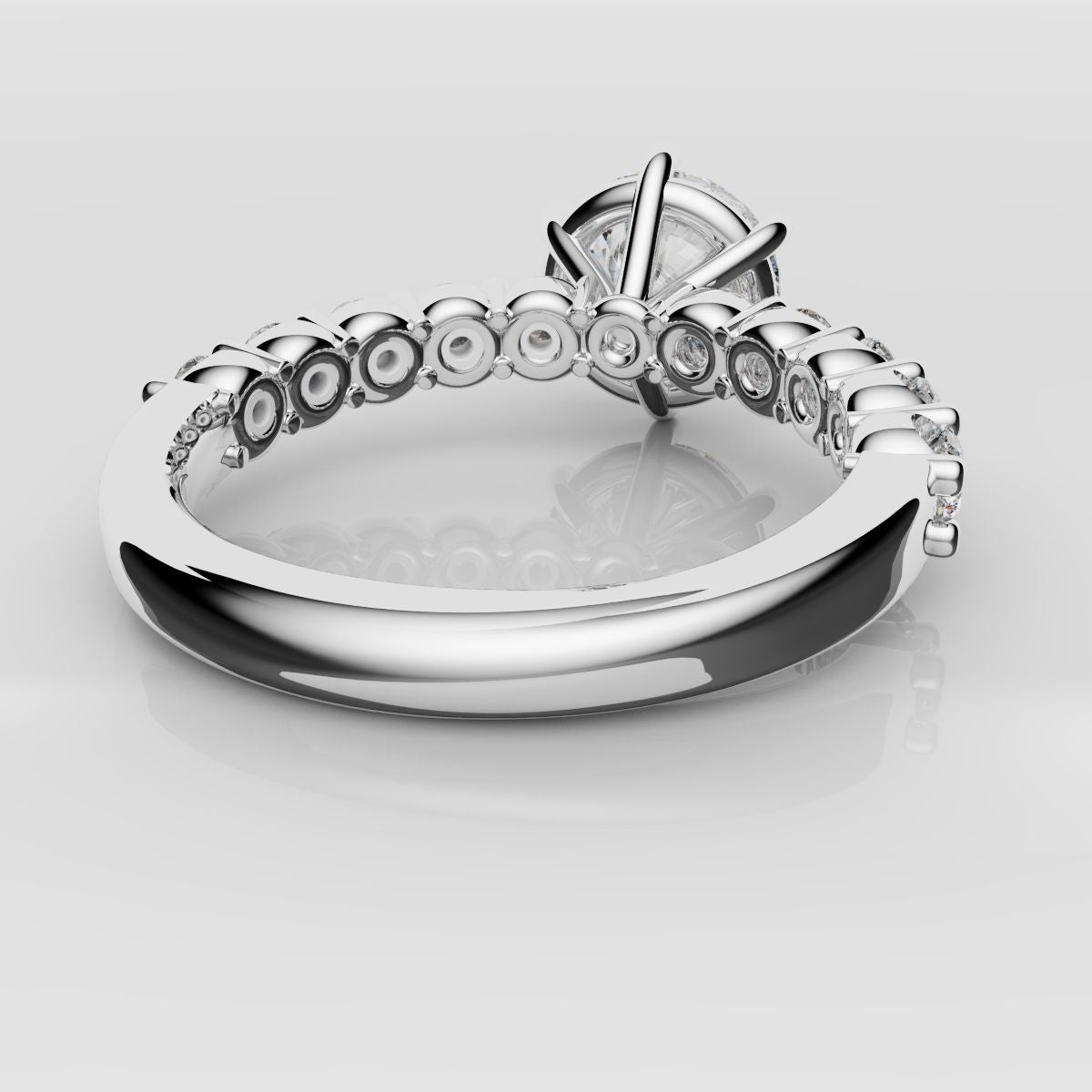 Bespoke Round Diamond Engagement Ring