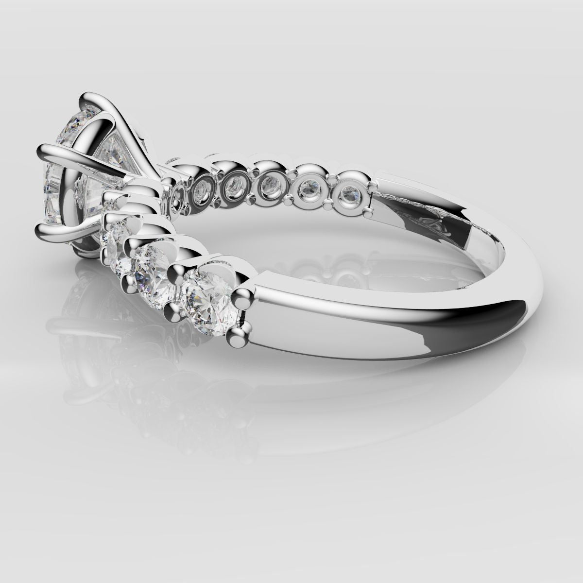 Bespoke Round Diamond Engagement Ring