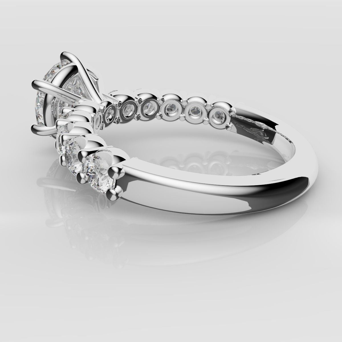 Bespoke Round Diamond Engagement Ring