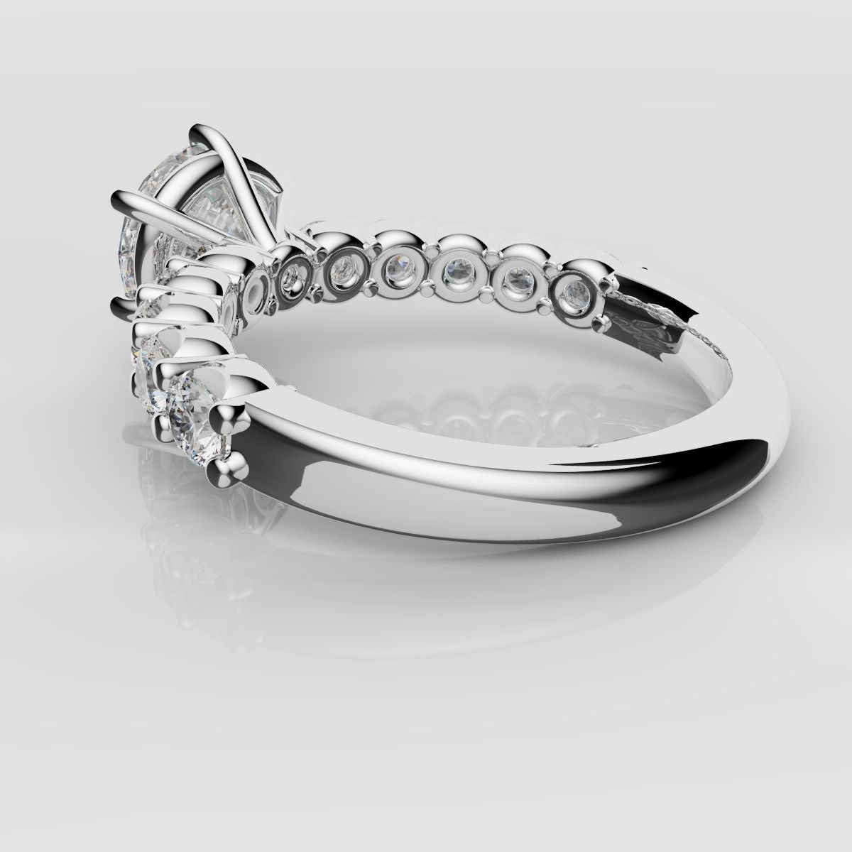Bespoke Round Diamond Engagement Ring