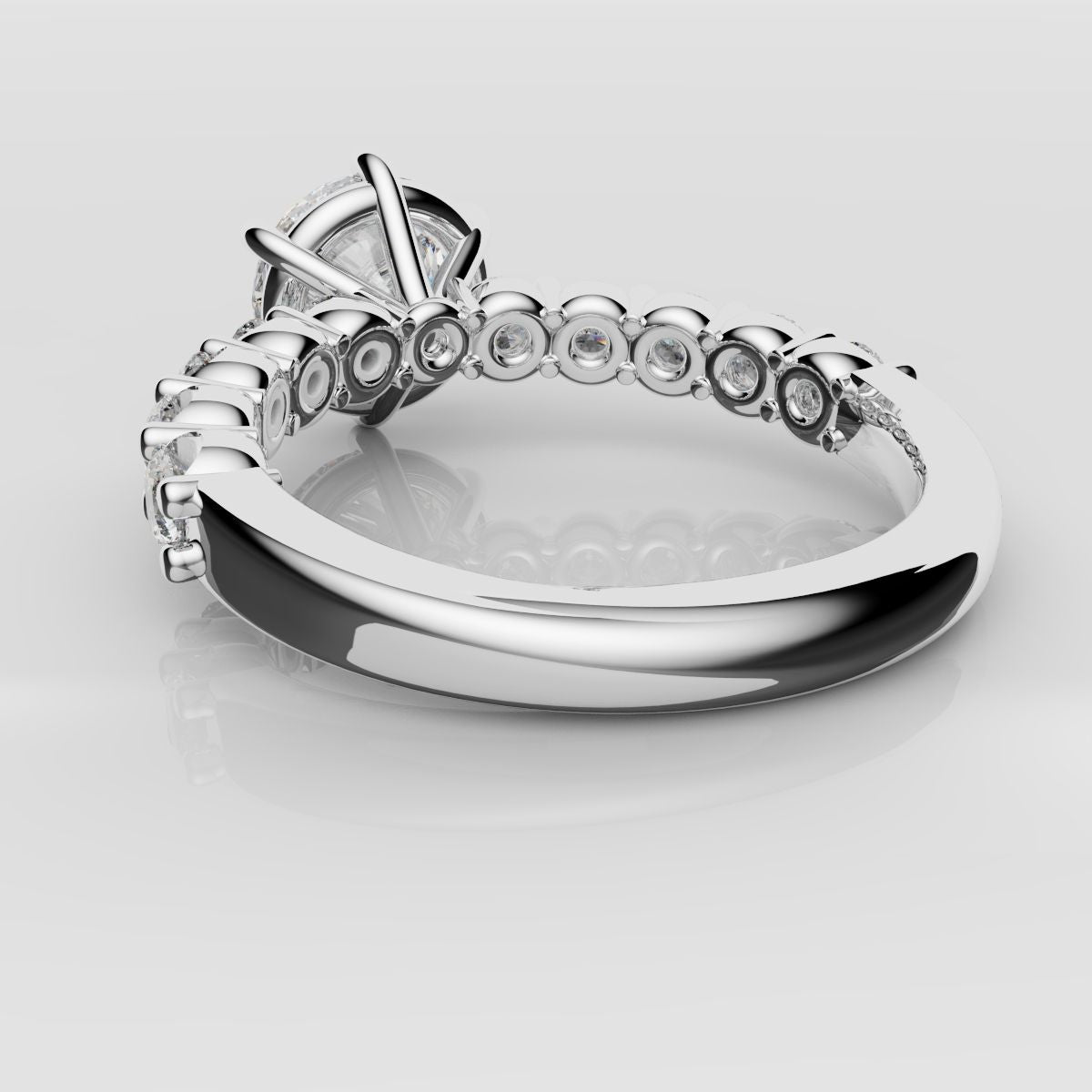 Bespoke Round Diamond Engagement Ring