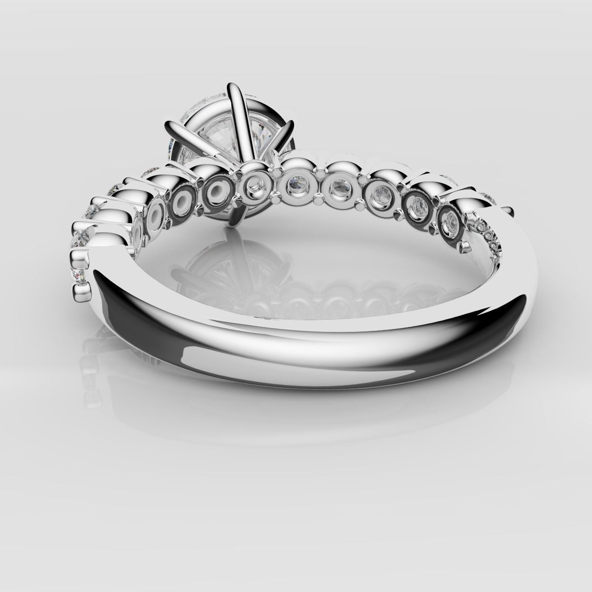 Bespoke Round Diamond Engagement Ring