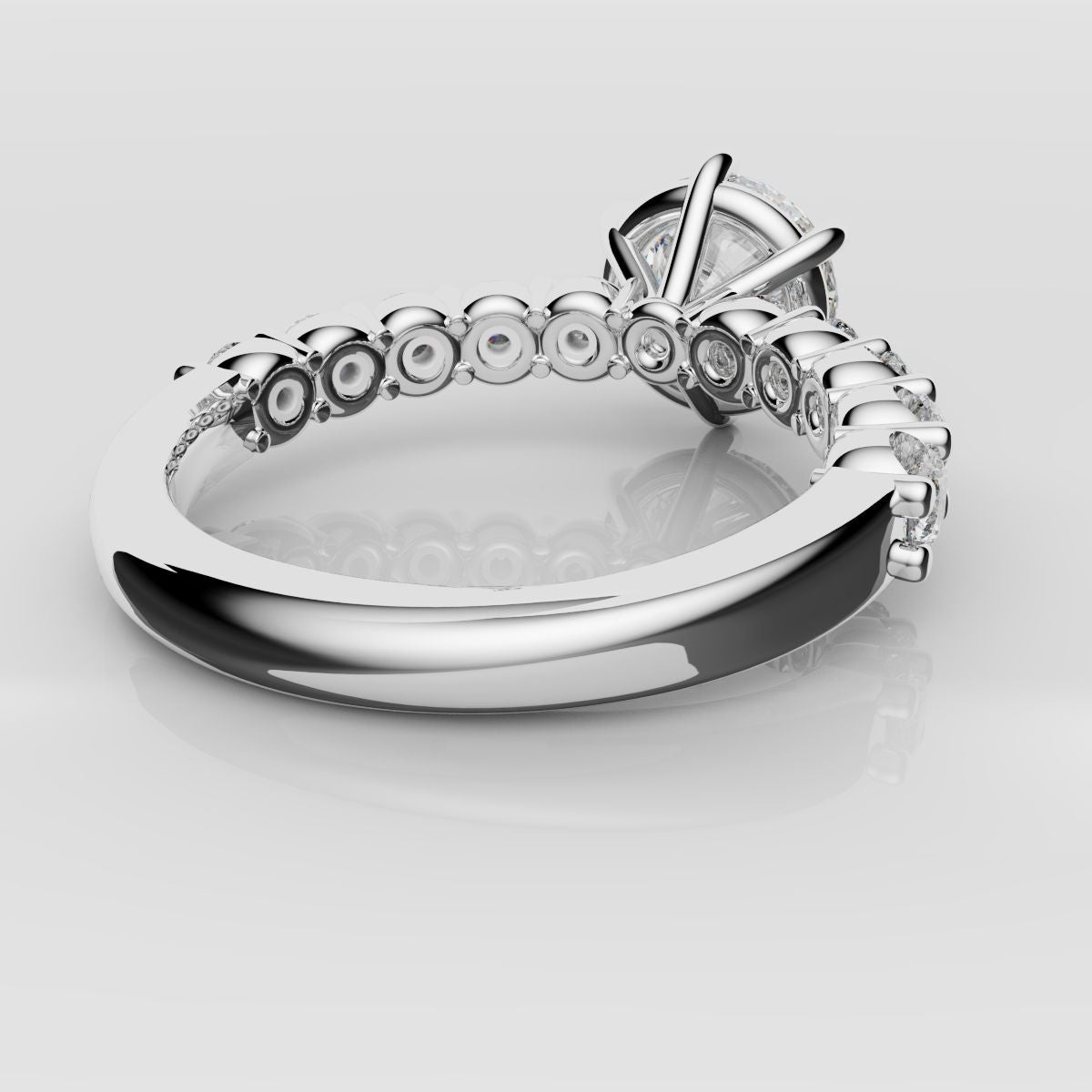 Bespoke Round Diamond Engagement Ring