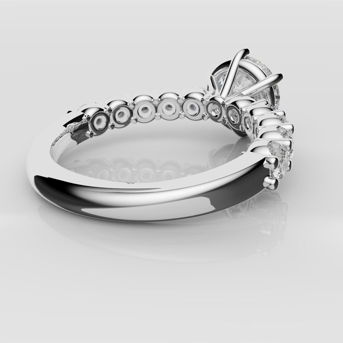 Bespoke Round Diamond Engagement Ring