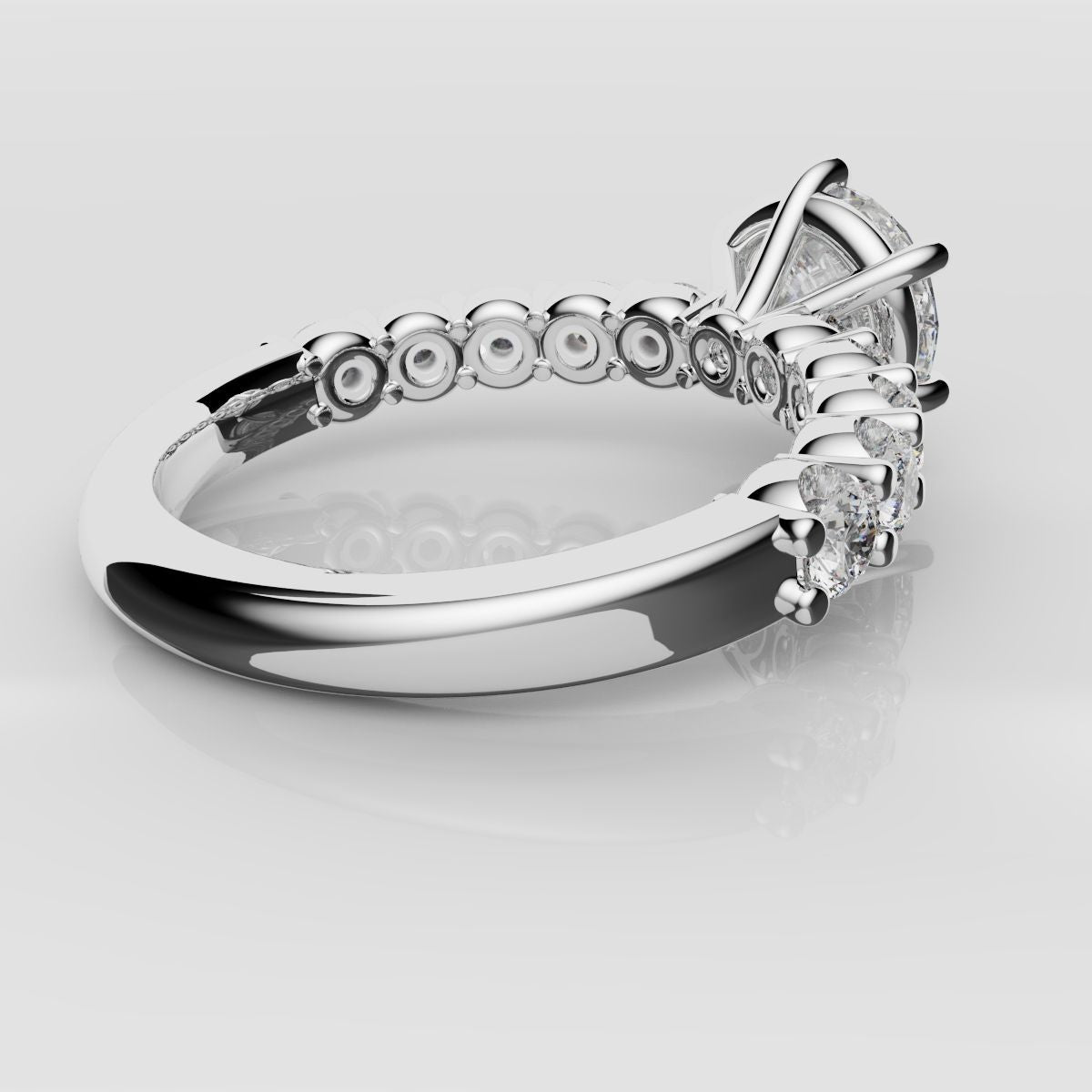 Bespoke Round Diamond Engagement Ring