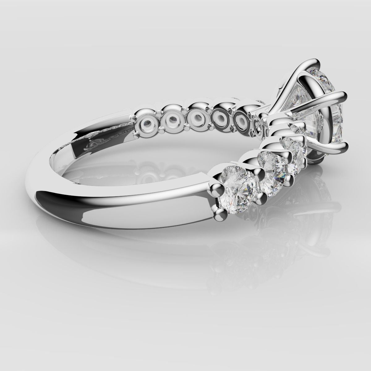 Bespoke Round Diamond Engagement Ring