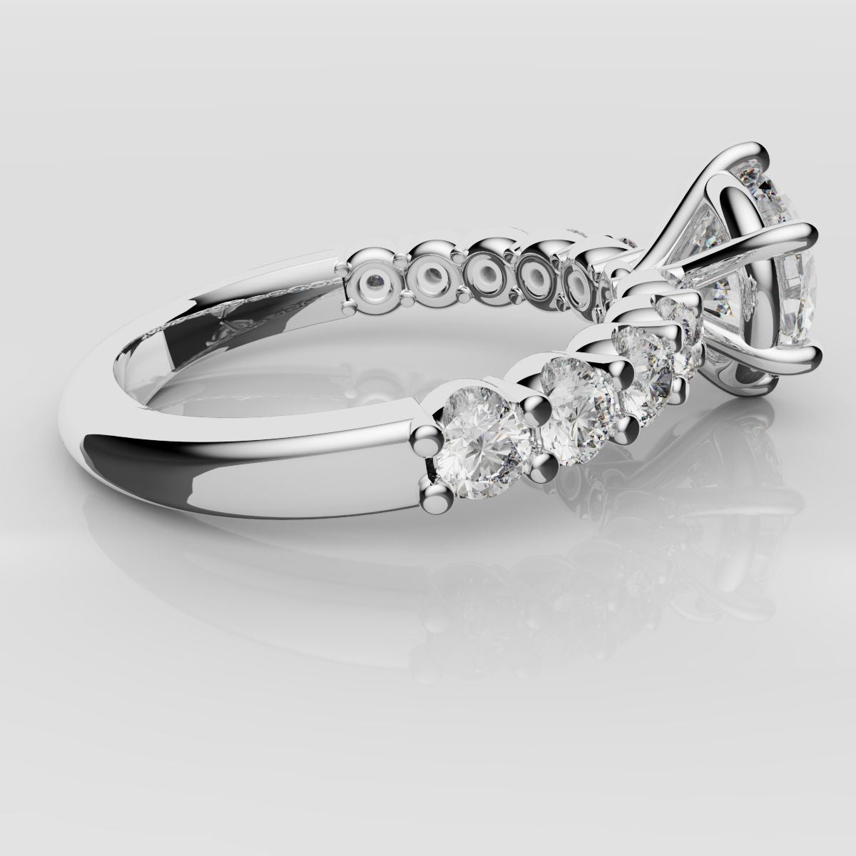 Bespoke Round Diamond Engagement Ring
