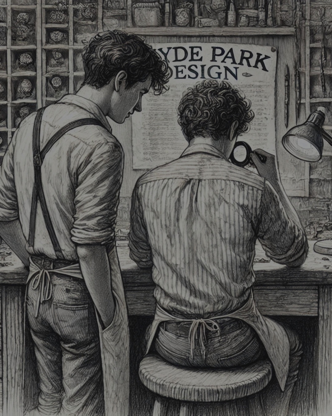 Two brothers starting a bespoke fine jewellery business in Hatton Garden