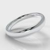 4mm Court Shaped Comfort Fit Wedding Ring