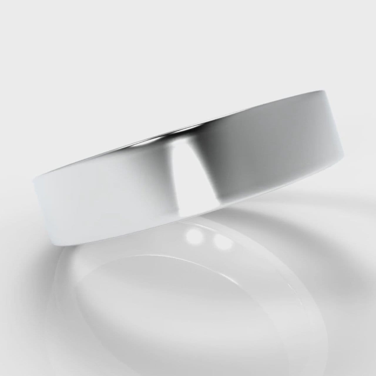 5mm Flat Top Comfort Fit Wedding Ring