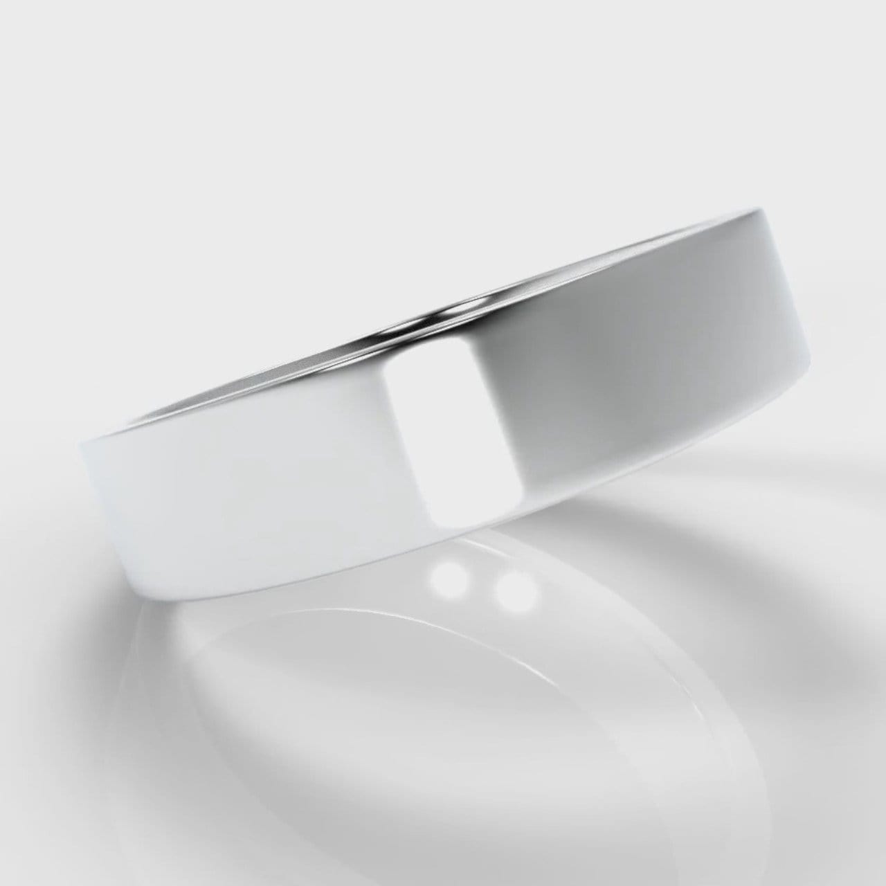 5mm Flat Top Comfort Fit Wedding Ring