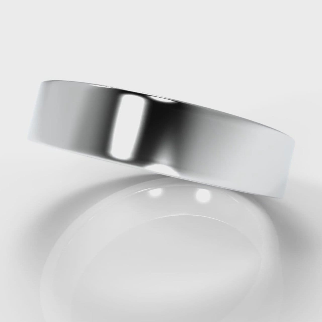 5mm Flat Top Comfort Fit Wedding Ring
