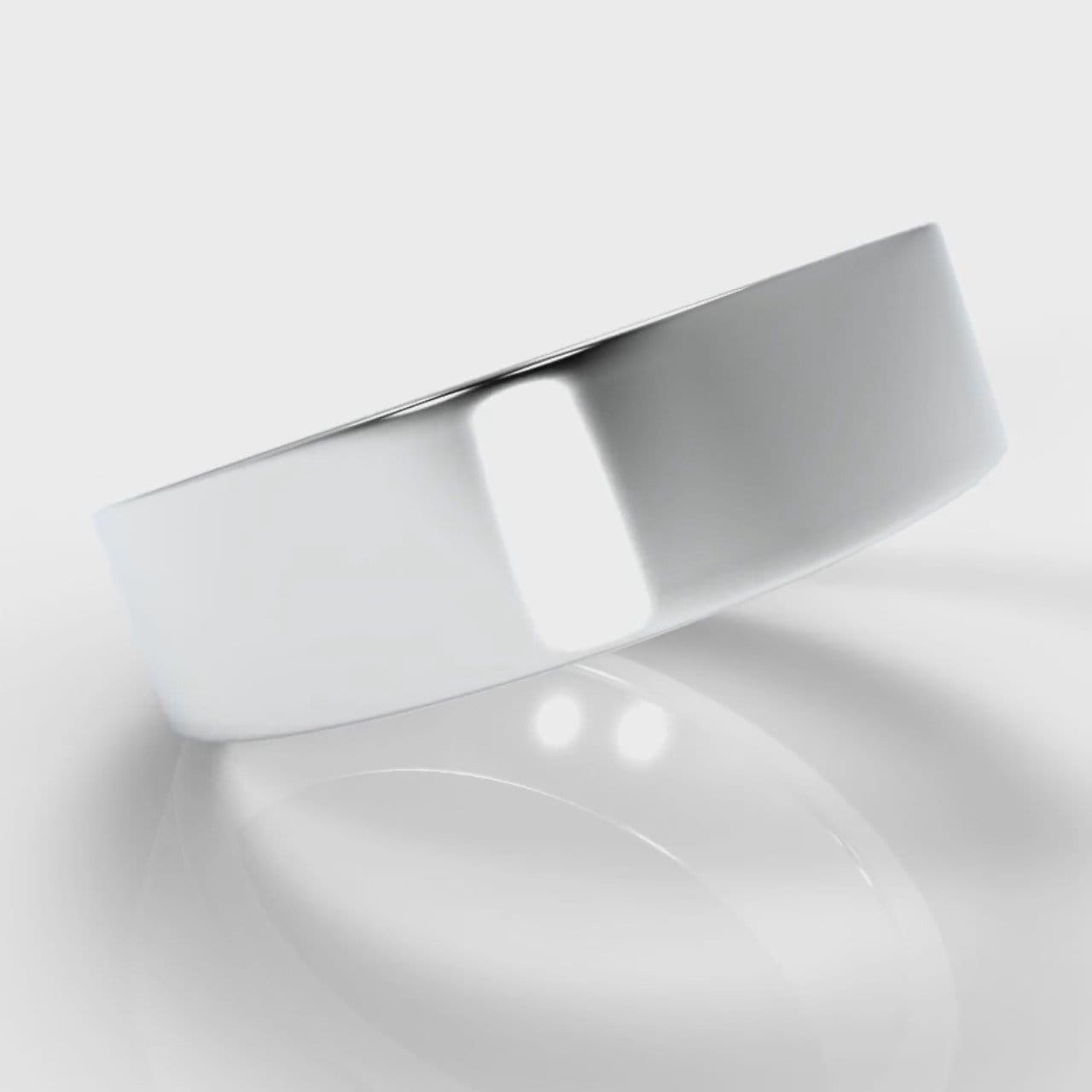 6mm Flat Top Comfort Fit Wedding Ring