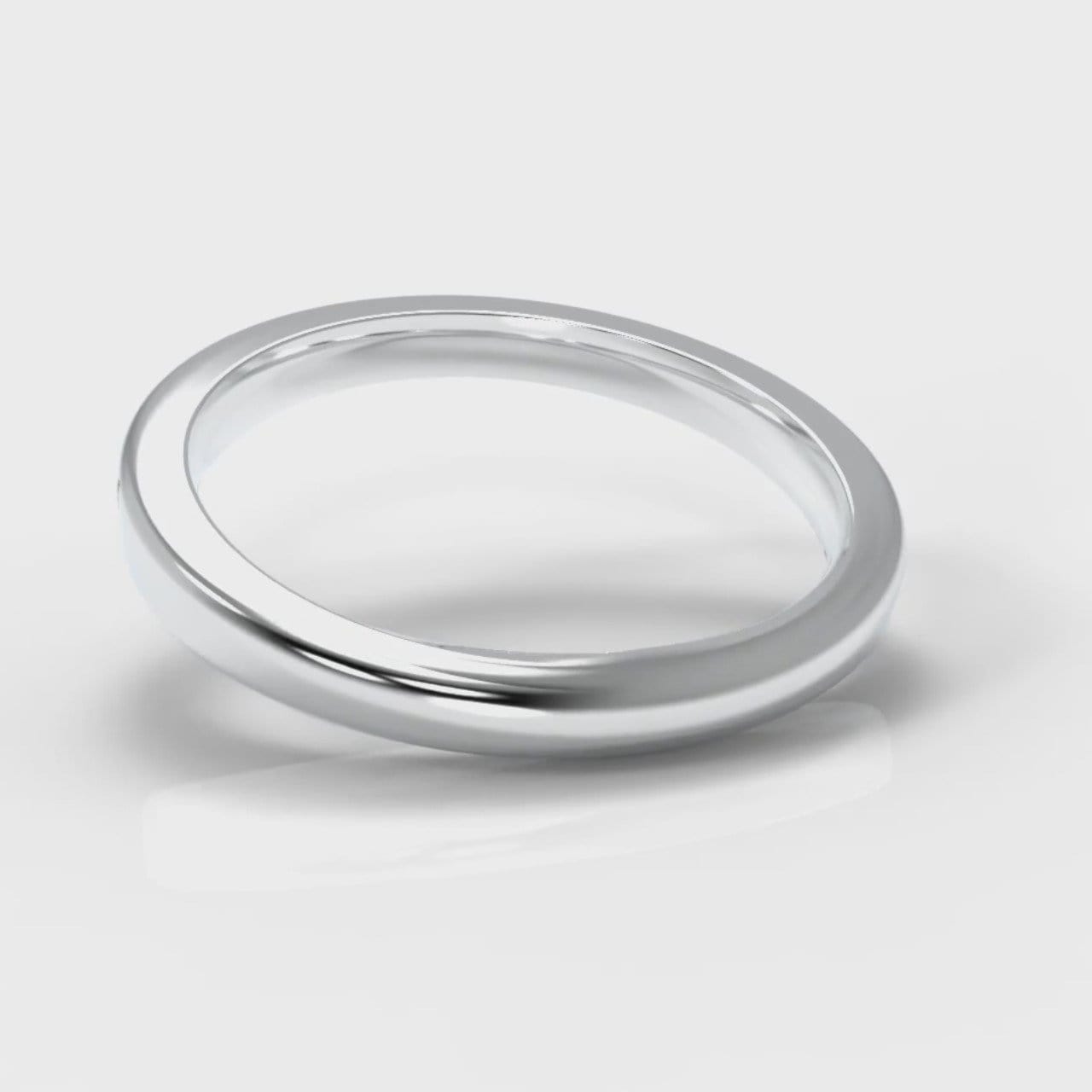 Channel Set Diamond Wedding Ring