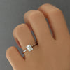 Carrée Solitaire Emerald Cut Diamond Engagement Ring
