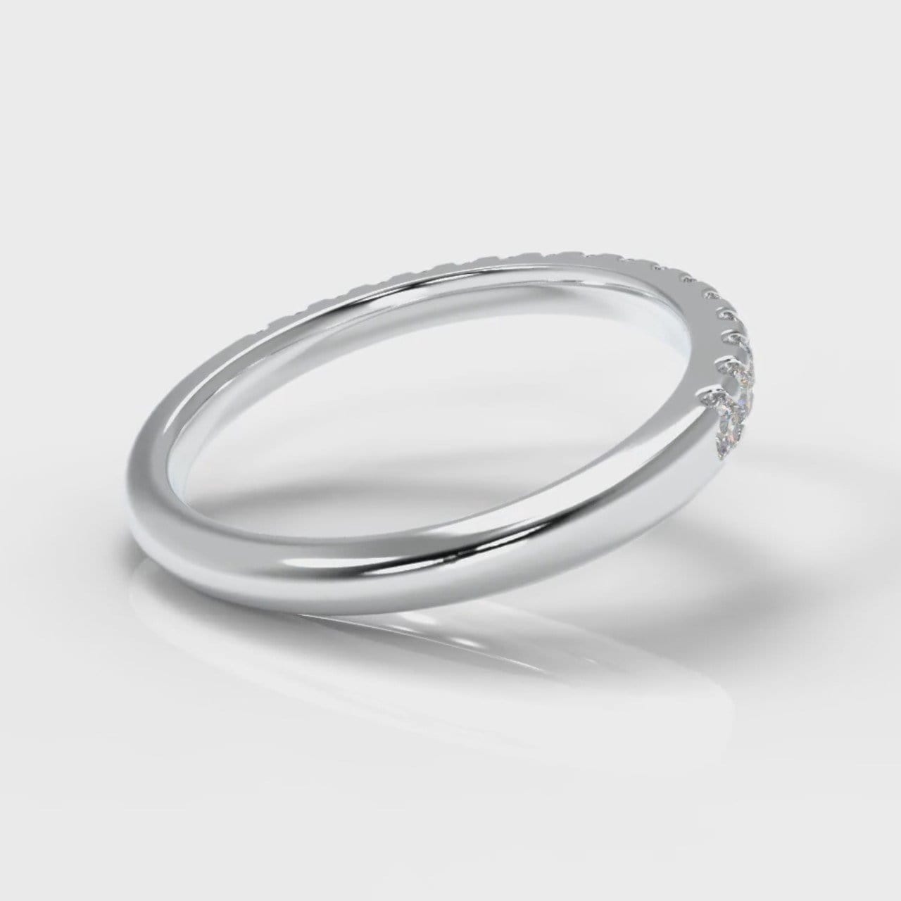 Micropavé Diamond Wedding Ring