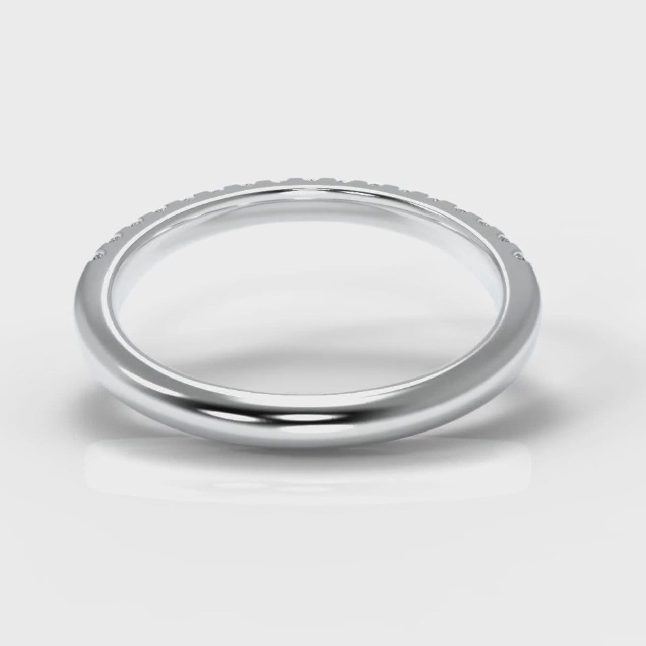 Micropavé Diamond Wedding Ring