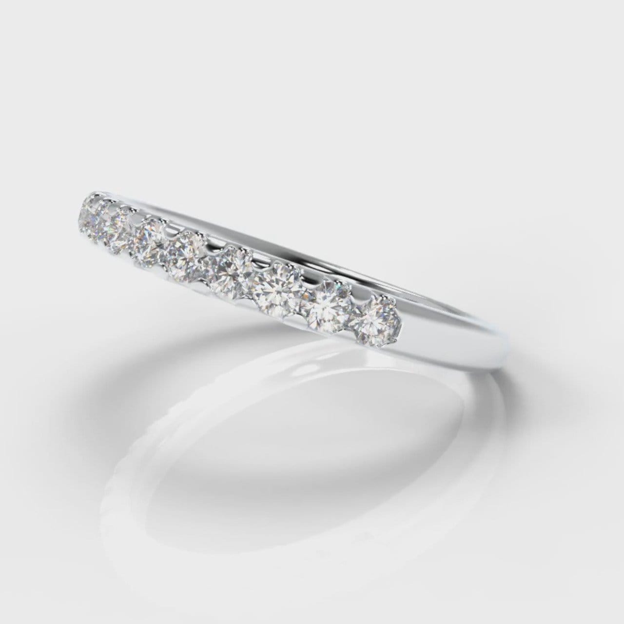 Micropavé Diamond Wedding Ring