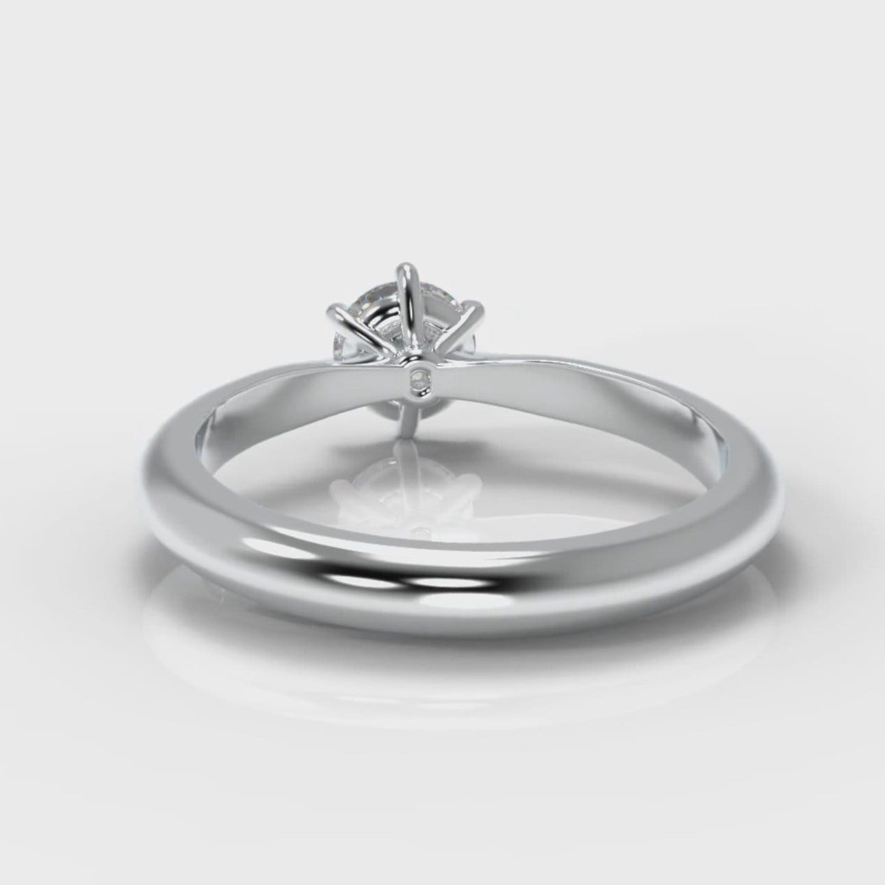 Star Solitaire Round Brilliant Diamond Engagement Ring