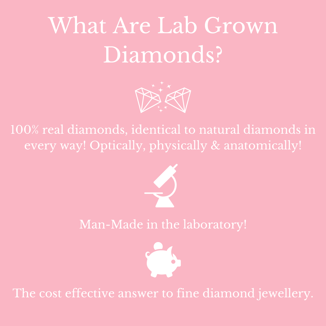Six Claw Diamond Stud Earrings (Lab Grown Diamonds)
