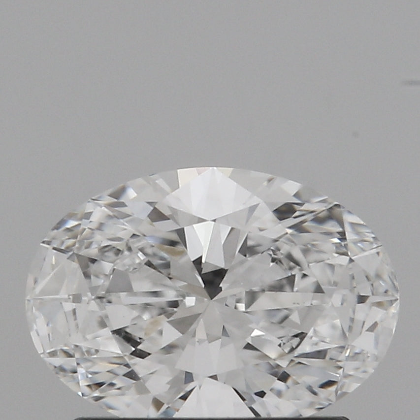 0.77 Carat D-Color VVS2-Clarity Oval Diamond