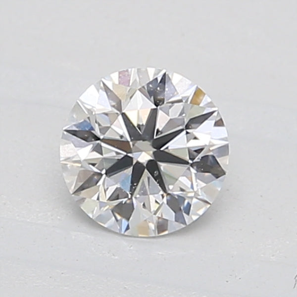 0.67 Carat E-Color VVS2-Clarity Round Diamond