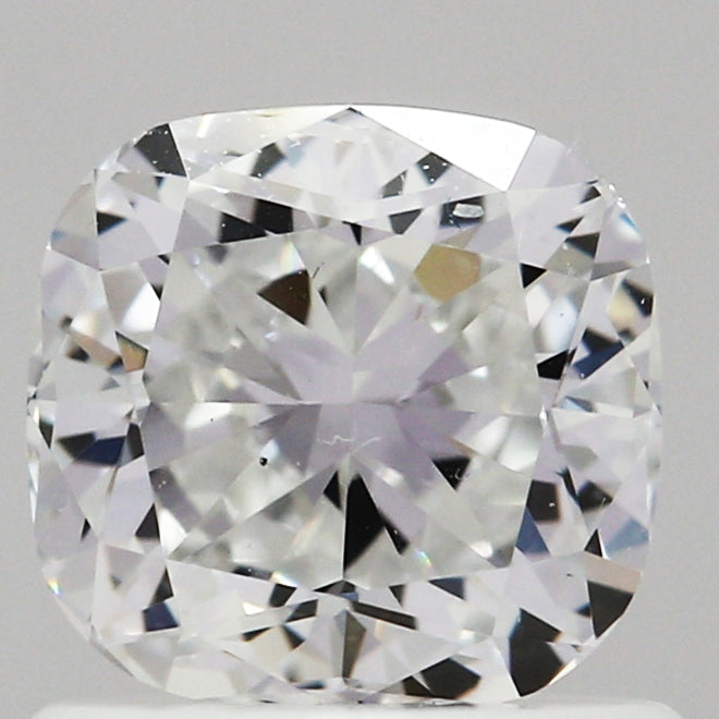 0.88 Carat D-Color VS2-Clarity Cushion Diamond