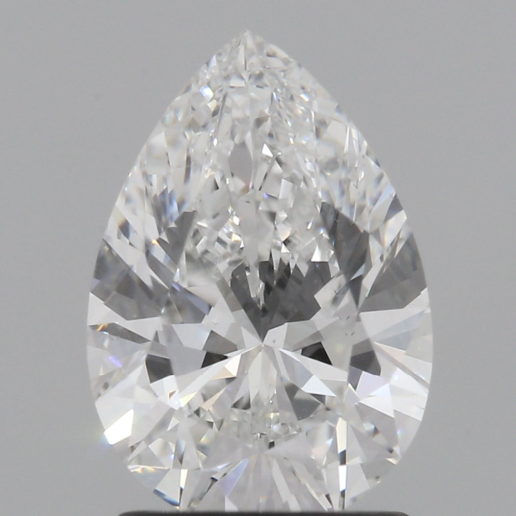 1.52 Carat F-Color VS1-Clarity Pear Diamond