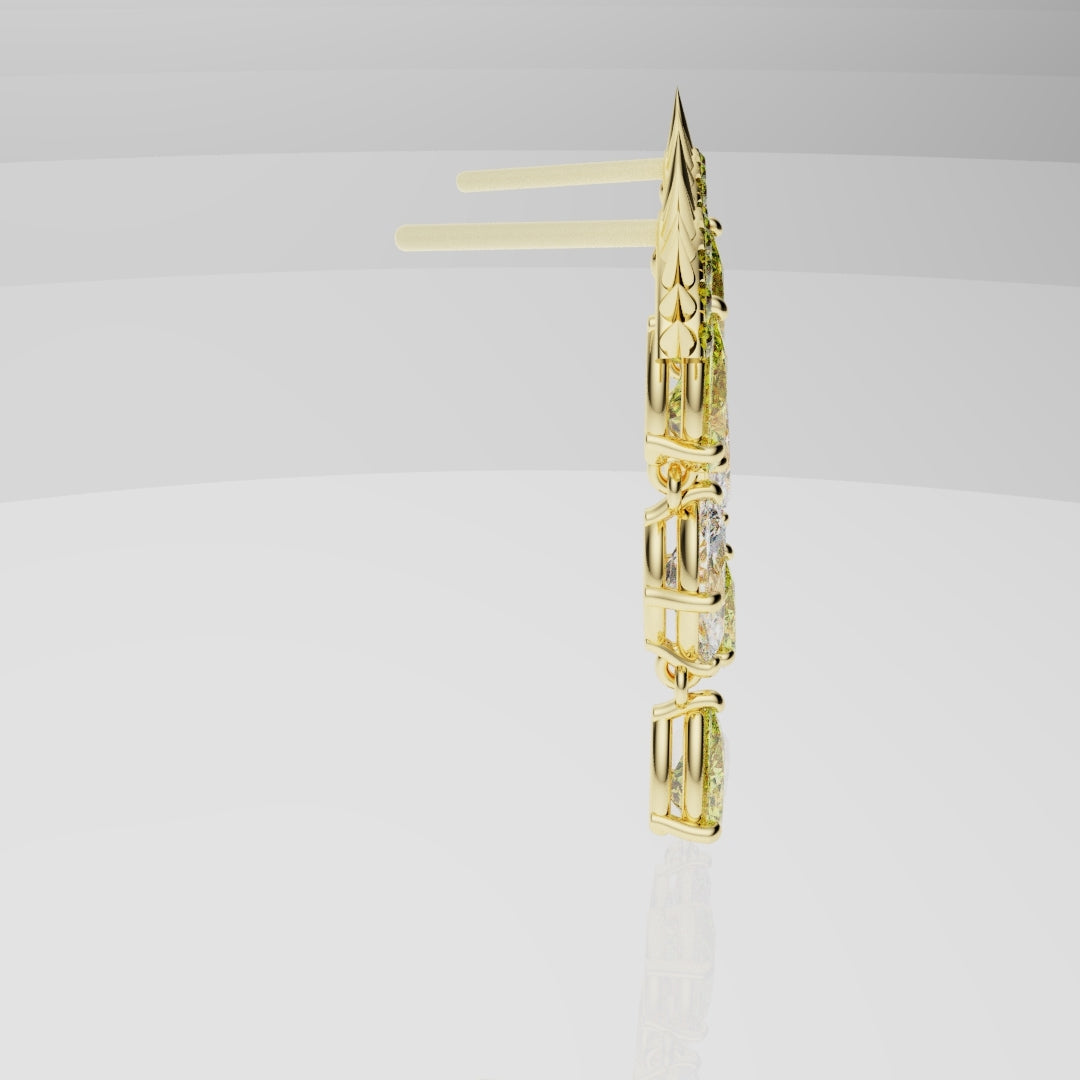 High Jewellery Sun Earrings