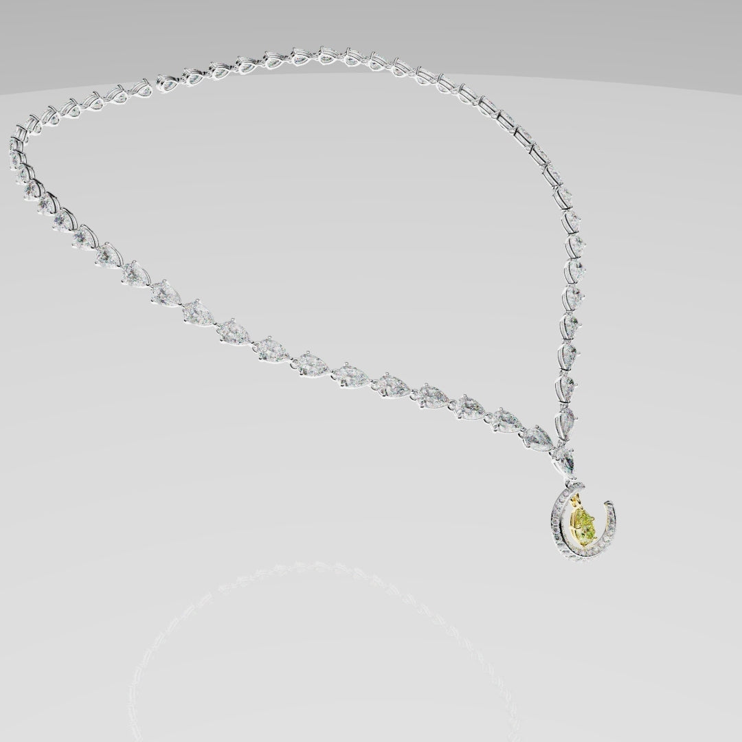 High Jewellery Moon Necklace
