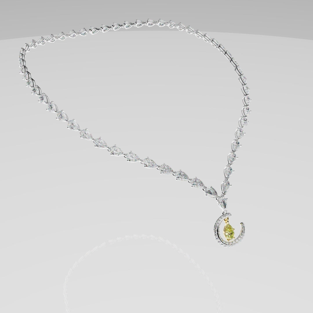 High Jewellery Moon Necklace