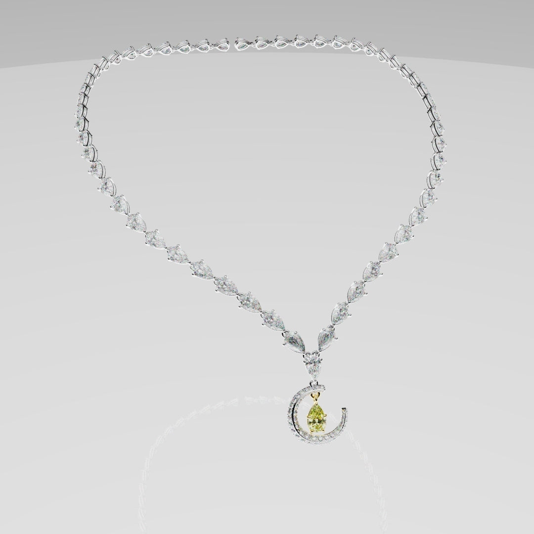High Jewellery Moon Necklace