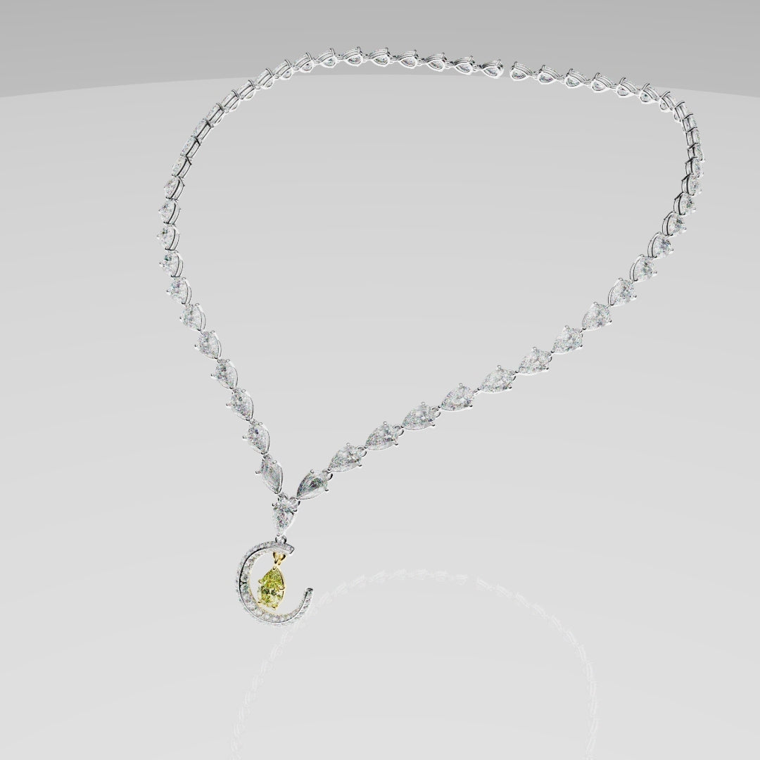 High Jewellery Moon Necklace