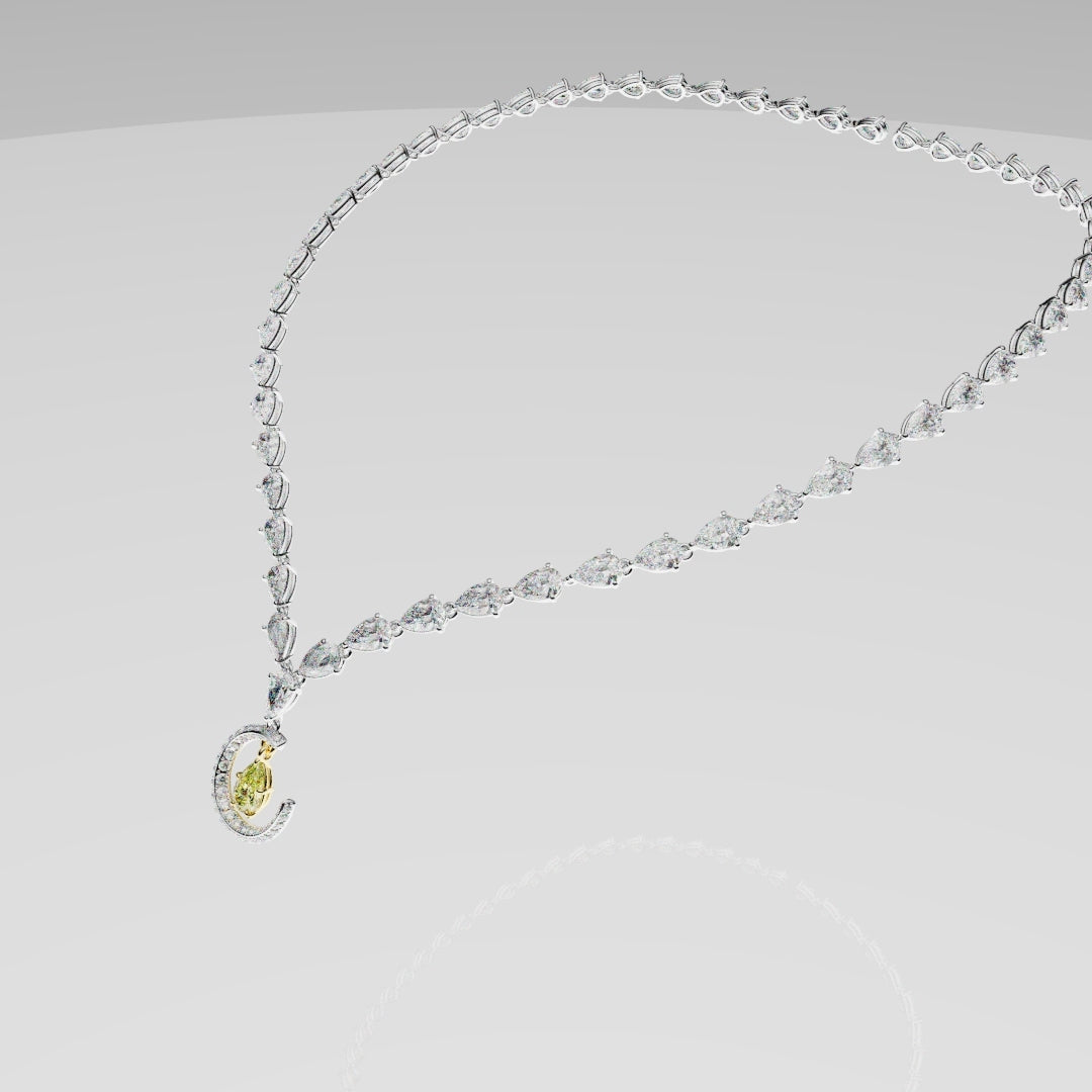 High Jewellery Moon Necklace