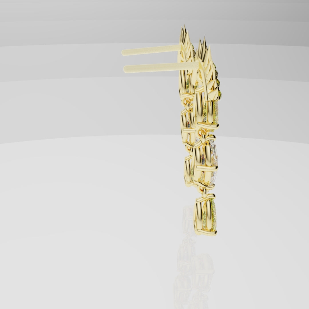 High Jewellery Sun Earrings