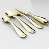 18ct Yellow Gold Cutlery Set - With 0.50ct GIA Certified Diamonds