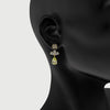 Bespoke High Jewellery Sun and Moon Earrings - Yellow Gold