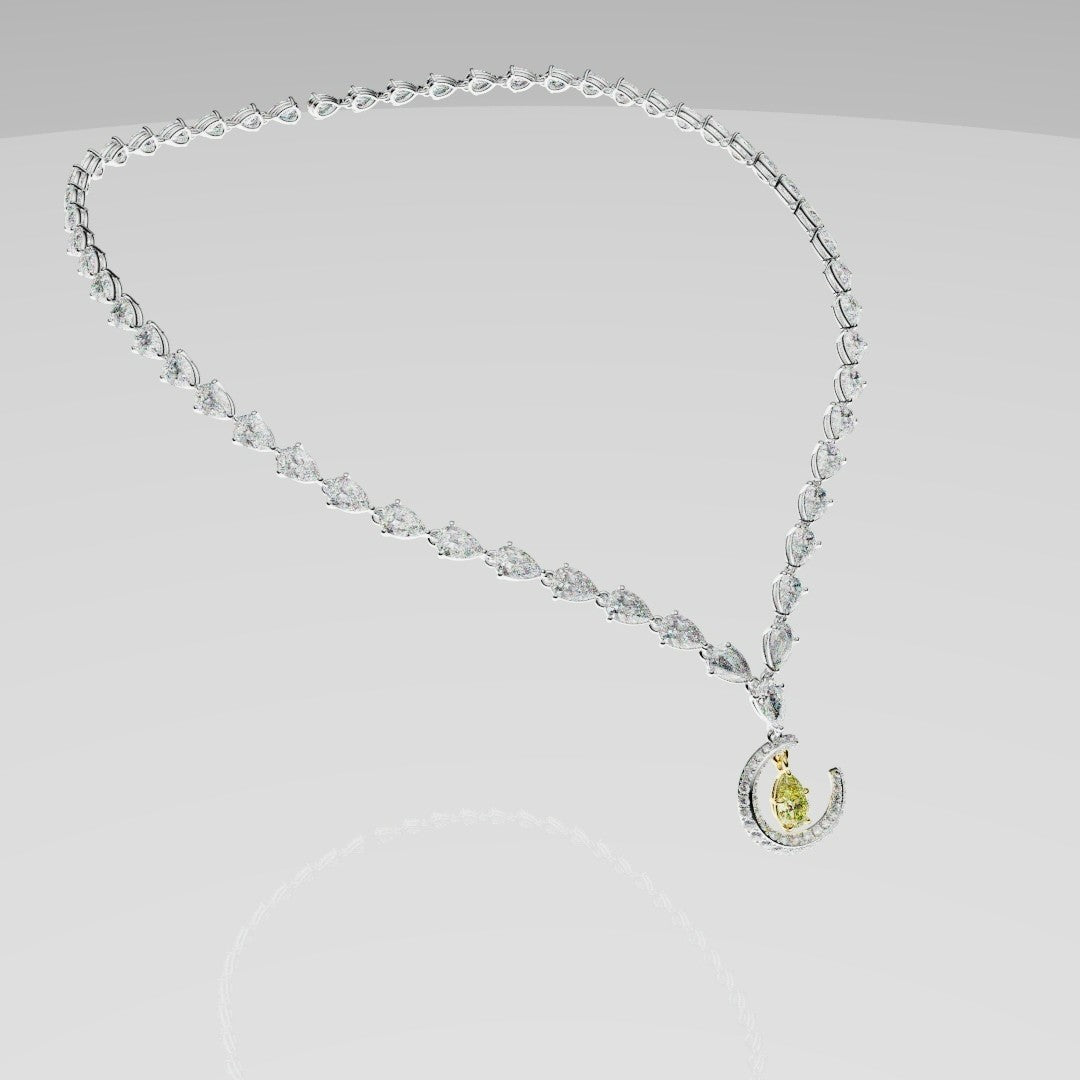 High Jewellery Moon Necklace
