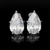 Bespoke Pear Shaped Diamond Studs