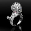Bespoke Toy Poodle Diamond Ring