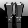 White Gold Shot Glasses