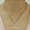 Six Claw Diamond Pendant (Lab Grown Diamond)