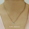 Six Claw Diamond Pendant (GIA Certified)