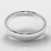 5mm Court Shaped Comfort Fit Wedding Ring