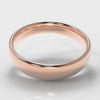 5mm Court Shaped Comfort Fit Wedding Ring - Rose Gold